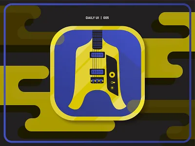 Daily UI | 005 - App Icon app icon dailyui flyingmicrotonalbanana icon kgatlw kinggizzard