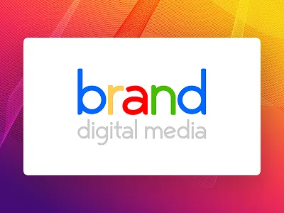 Logo design for a digital marketing and design agency adobe illustrator blue brand branding colorful colorful art colors digital digital media font font design google graphic design green illustration logo design logo design branding orange red yellow