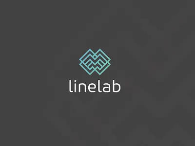 linelab branding designer concept designer logo start up technology logo