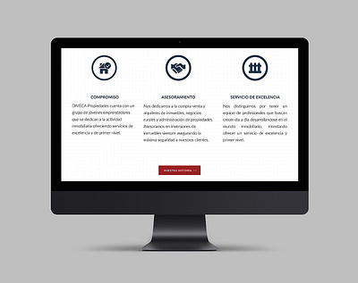 Website - Diveca Real State branding design interface logo minimal minimalism responsive type ui ux ux ui web webdesign website