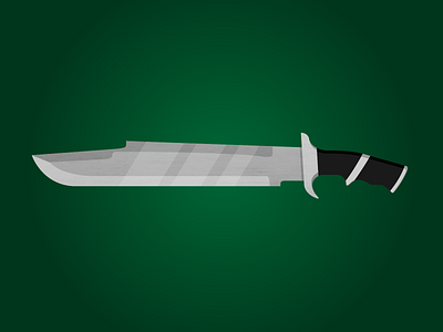 Predator Knife adobe adobe illustrator arnold schwarzenegger design flat flat illustration illustration illustrator knife movie predator series vector weapon