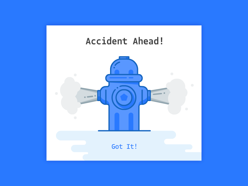 Example of Accident Alert