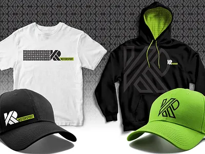 KR motorsport Team Apparel apparel design apparel logo apparel mockup