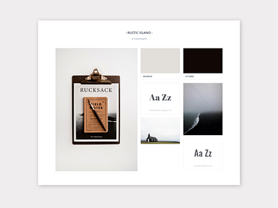 Iceland Brand Series // Mood Board branding design iceland layout moodboard moodboards typography ui uidesign ux ux design web web design