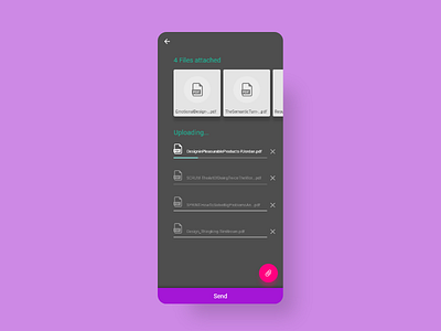 #031 DailyUI - File Upload 031 dailyui desig fast file file upload material design mobile uidesign upload