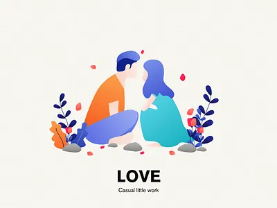 love 插图 设计
