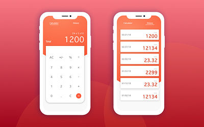 Daily UI 04 - Calculator calculator daily004 dailyui