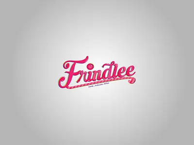 Frindlee - Candy Shop branding design logo typography