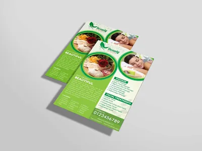 Flyer Beauty Massage flyer