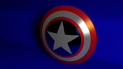 Captain American'shield c4d ui