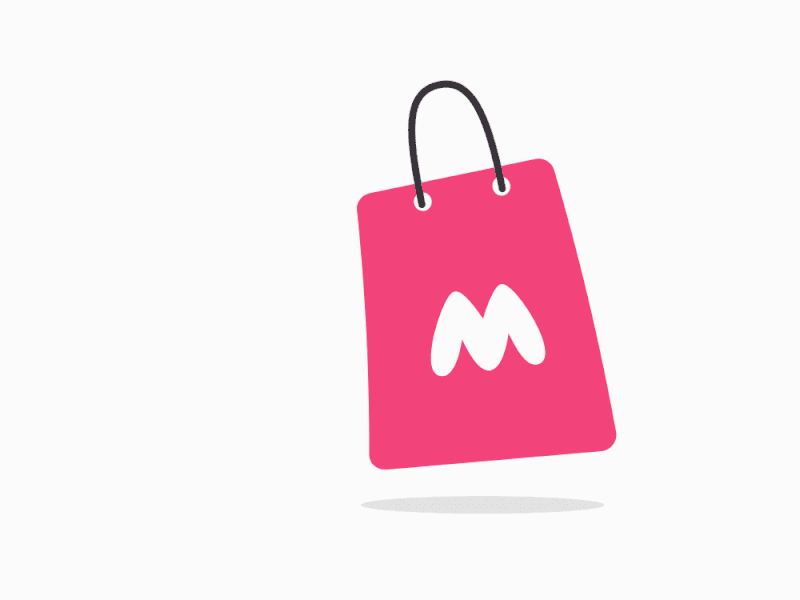 Empty Shopping Bag animatic animation design empty screen empty state icon illustration motion ui vector