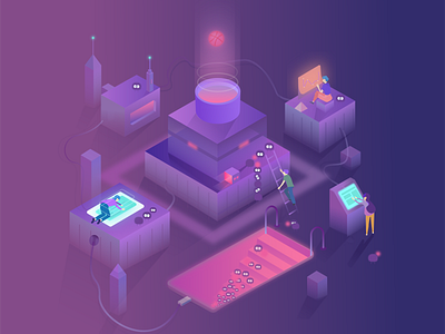 Hello Dribbble design illustration ui