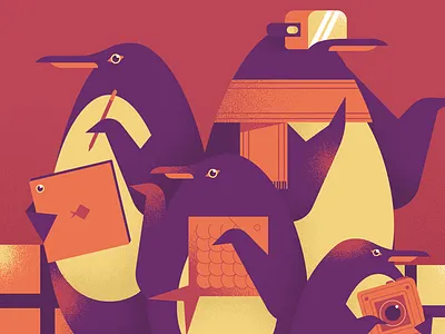 Festive Huddle camera fish gift gopro ipad penguin present scarf vr