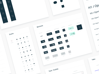 Closelink Design Guide brand branding button design design guide design system figma guide icons library mobile sketch ui ux web