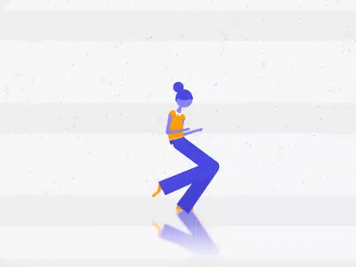 Running in the rain aftereffects illustration illustrator photoshop