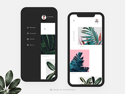 photo share app design illustrator photograph ui