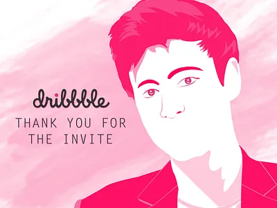 My First Dribbble Shot <3 adobe debut debut shot design dribbble illustration photoshop