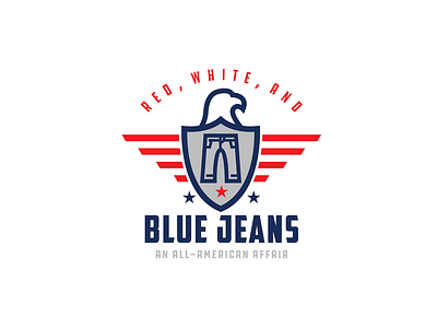 Red, White, Blue 2 branding design icon illustration lettering logo retro thicklines type typography vector vintage