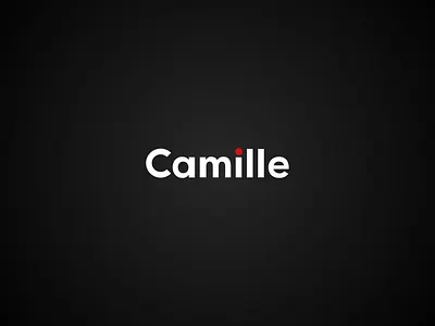New Camille Logo! 📸 camera cool design graphic design logo photo photograhy technology