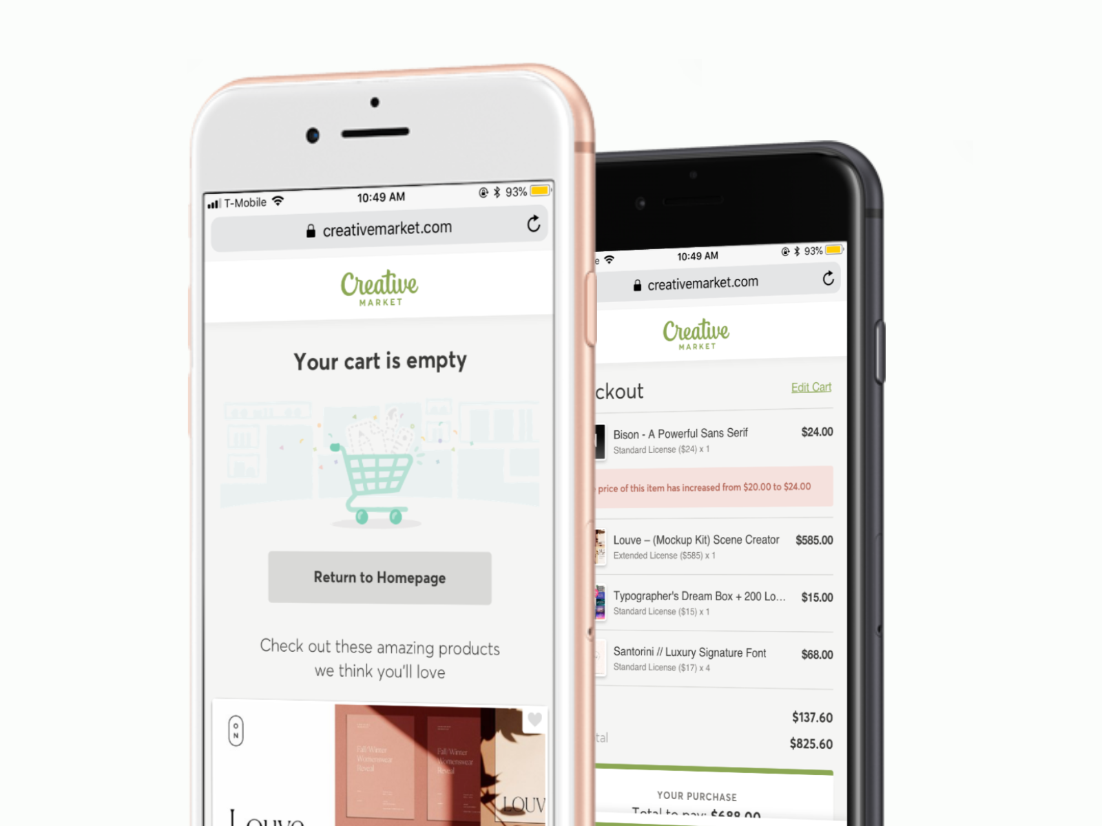 Example of Marketplace Checkout Flow