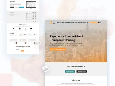 Safe Gain Web site landing page safe gain web site web site web site design website psd