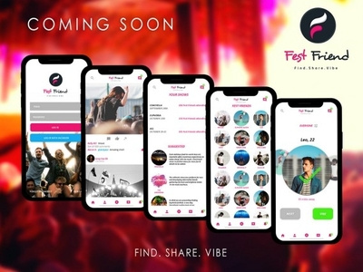 Fest Friend app branding design ui ui designer ui design app ios ux