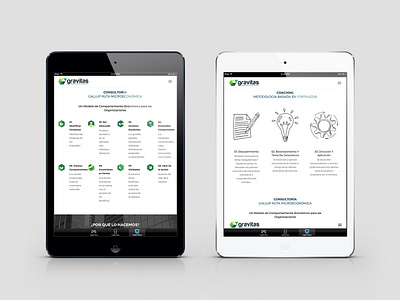 Website - Gravitas, Business Coaching branding design interface minimal minimalism responsive type ui ux ux ui web webdesign website
