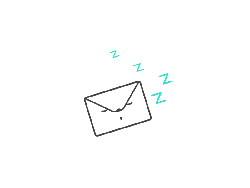 Animation | Messaging Empty State aftereffects animation app bodymovin care.com empty state gif icon design illustration lottie motion ui ux