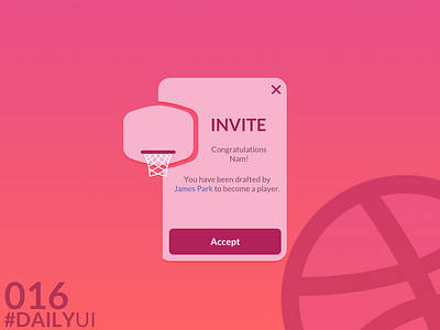 Daily UI Challenge 016 - Pop-Up / Overlay dailyui design sketch ui