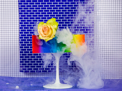 Dry Ice and Rose contemporary contemporaryart design festival flower graphic graphicdesign illustration illustrator magazine pale photo photoart photography printable printdesign rose setdesign surreal