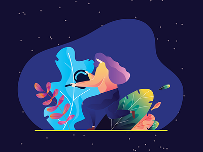 Watering the Garden illustration