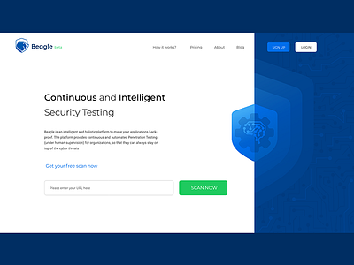 Beagle Security security app ui web web application website