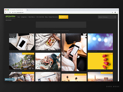 Dark Mode background dark mode darkmode free free photos freebie photo photos picjumbo site stock stock photos web webdesign website