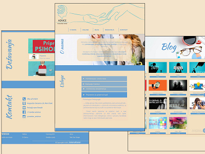 psychological center advice website advice blog design center design psychologist ui ux webdesign webdesigner website