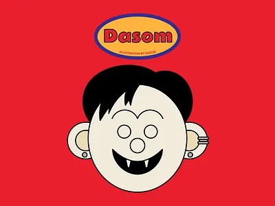 DAZUM FAMILY NO.0 2d art character color design drawing face family illustration vector