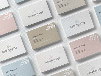 Therapist Logo and Business Cards brand branding business card identity logo