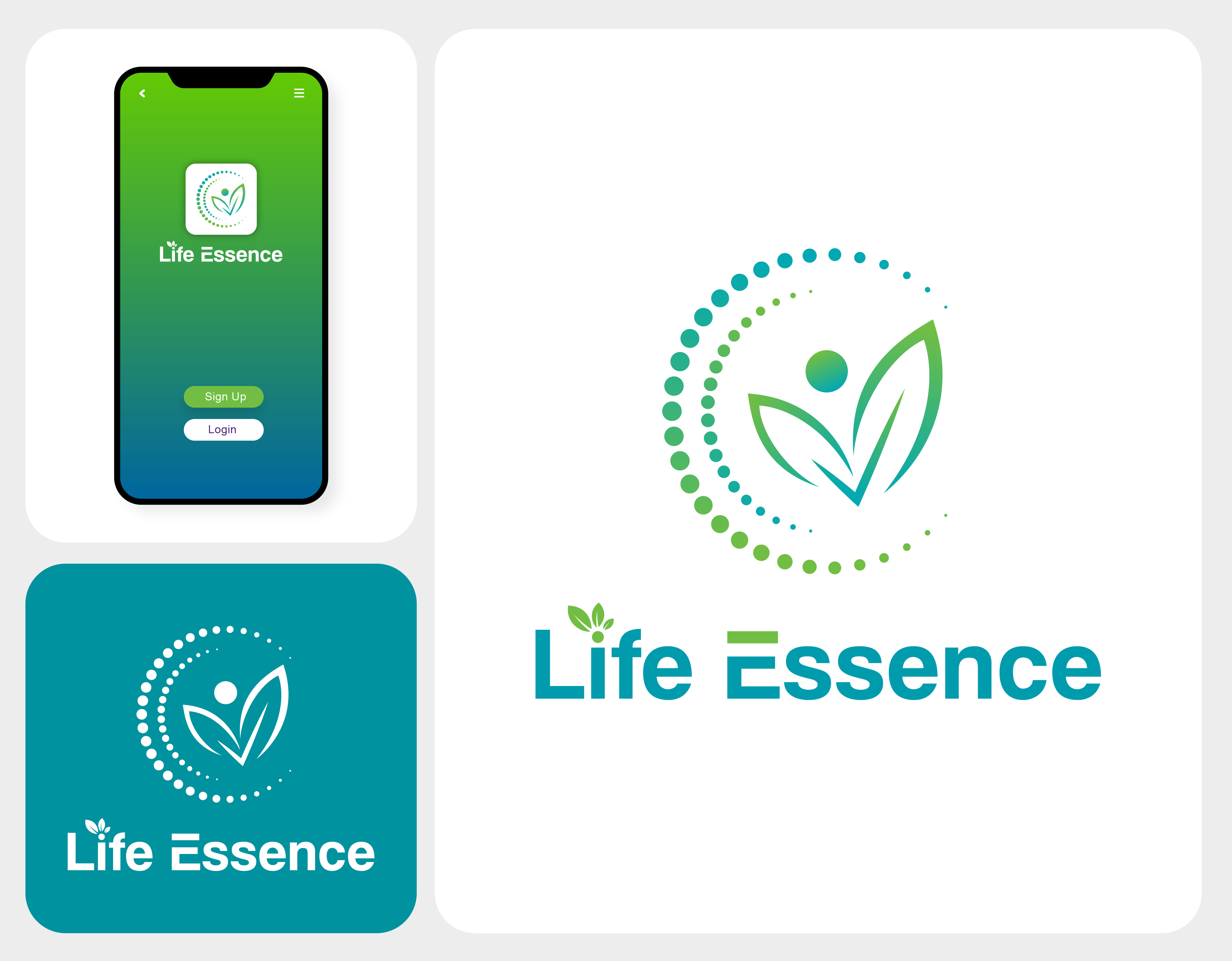 Example of Minimalistic Healthcare Company Logo