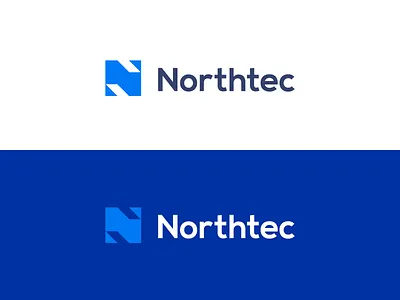 N / Northtech logo design assemble complete construct create device fabricate facbrication garnys geometric identity lettern manufacture mark produce product product branding production stock tech technology