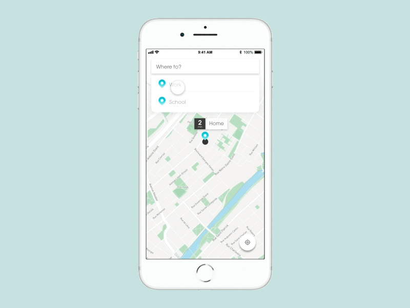 Adobe XD Challenge - Day 4 adobe xd adobe xd challenge animated gif animation gif animation taxi app ui ui ux ui ux design ui animation ux