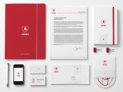 FAVES - Branding Mockup branding branding agency corporate branding corporate identity design identity design logo logo design branding logo design concept logo designers logotype logotypedesign