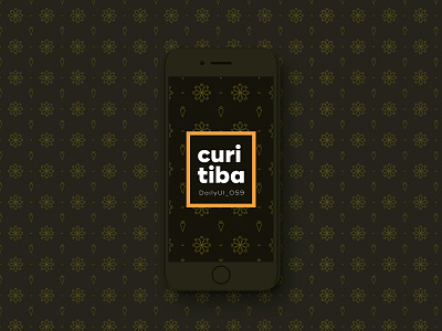 Daily UI #059 059 background pattern curitiba dailyui forrest pattern pine