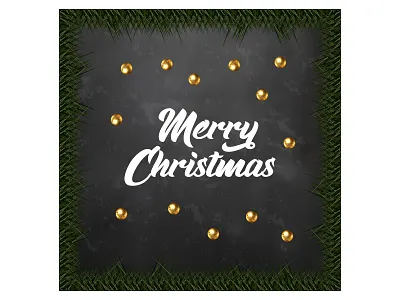 Illustration of merry christmas christmas christmas card design gradient mesh illustration meshfill meshfill art realism realistic ui vector