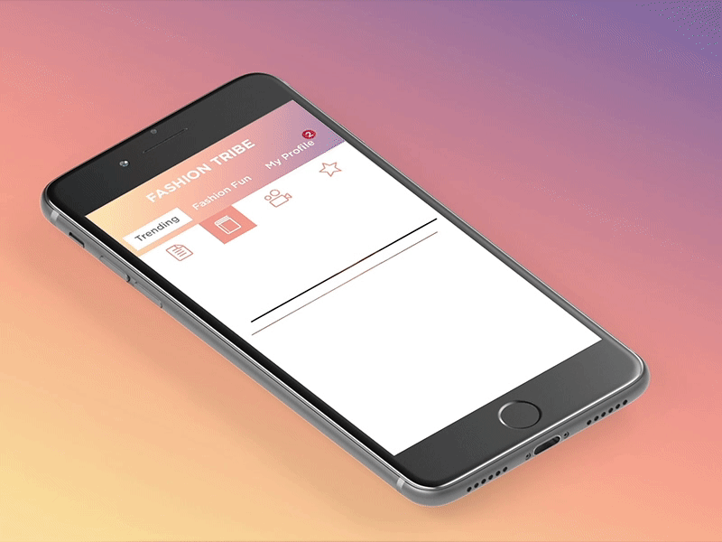Fashion Tribe - Quiz animation fashion fashion app quiz app ui ui ux ui ux design ui animation ui app ui design ui designer