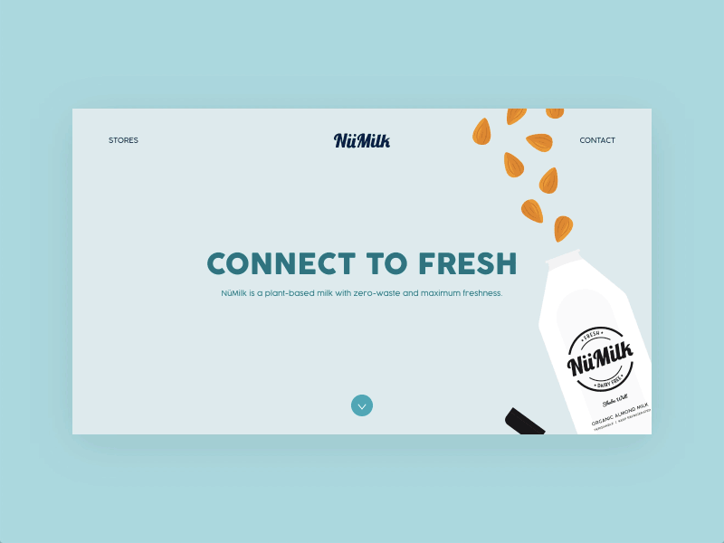 NüMilk | Adobe XD Playoff