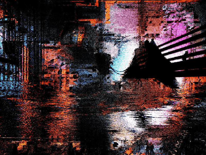 C|ty 5h3|+3r abstract art gif glitch
