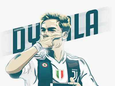 Dybala Illustration cartoon coreldraw design dybala illustration illustrator photoshop
