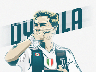 Dybala Illustration cartoon coreldraw design dybala illustration illustrator photoshop