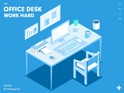 Work Day design illustration ui