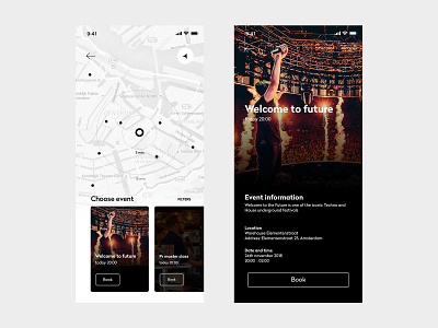 App design - Event locator amsterdam app design event iphone iphone x layout mobile sketch ui ux