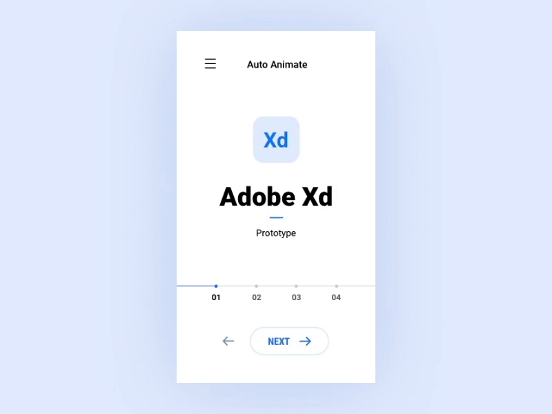 Adobe XD Playoff | Auto-Animate adobe xd animate madewithadobexd mobile ui